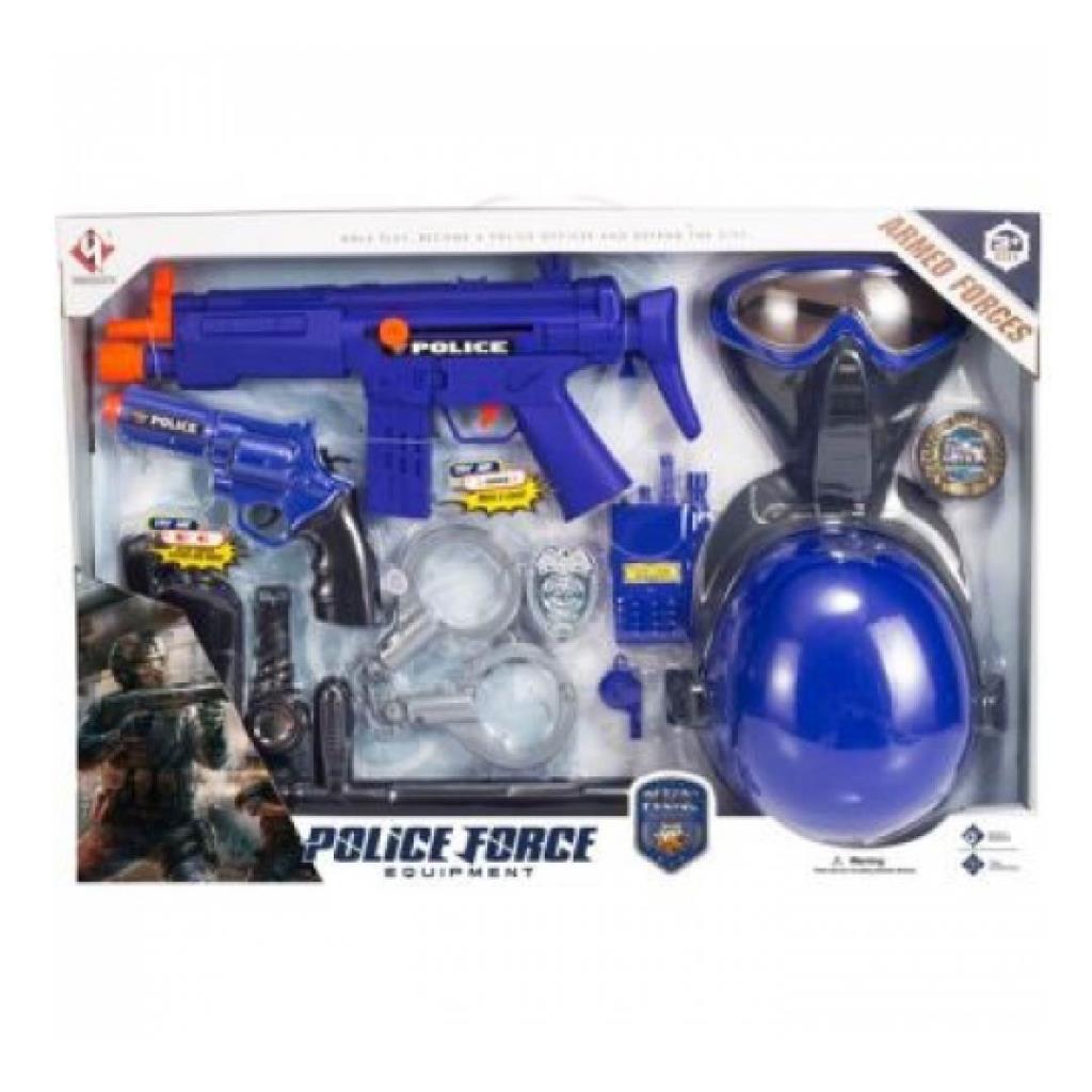 Kids Police Force Role Play Set – Blue Edition